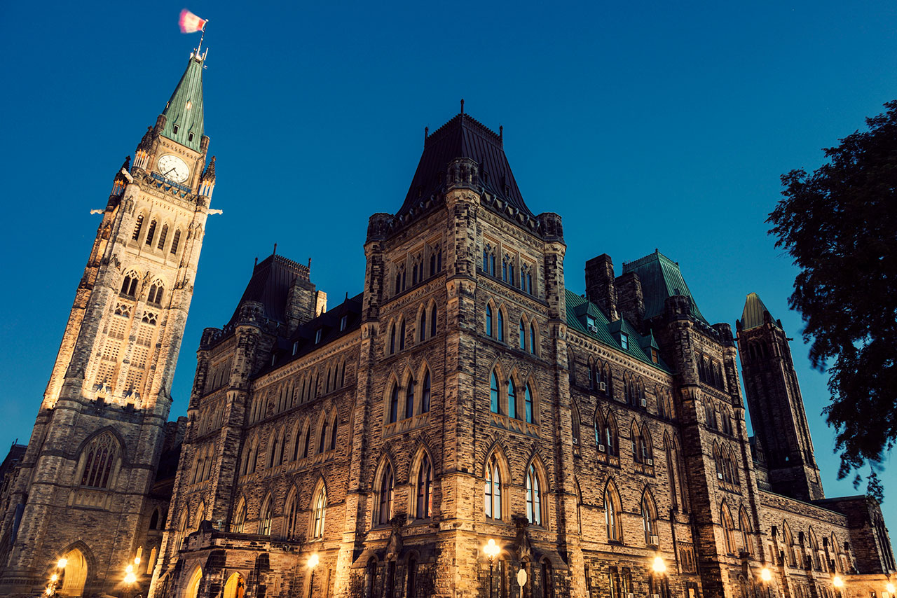 Canada parliament building